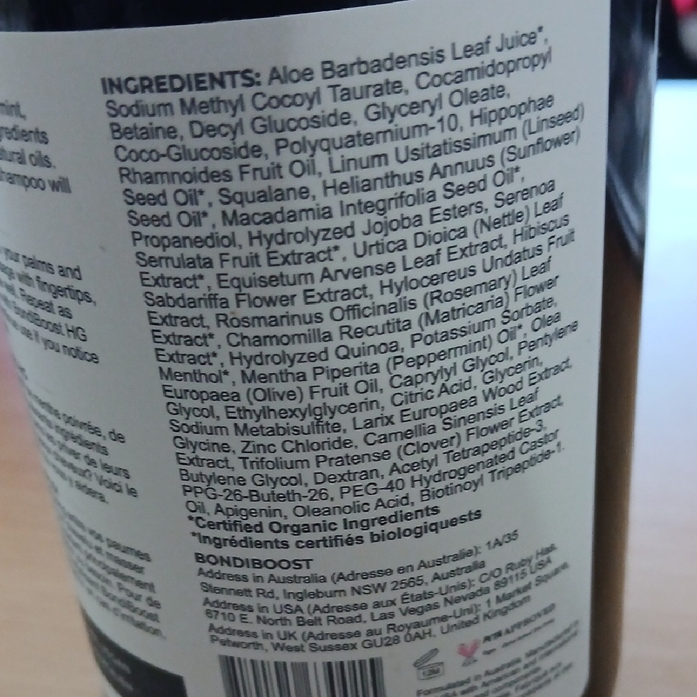 Bondi Boost HG Shampoo & Conditioner — 500ml Each - Picture 7 of 10